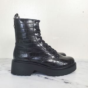 Steve Madden Tornado Crocodile Boots